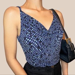 💙 Cowl sparkly top 💙